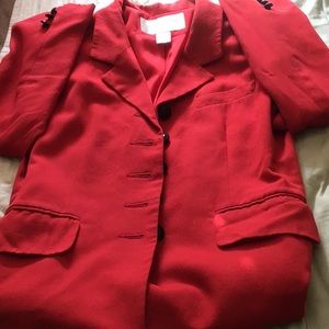 Women’s Red Blazer